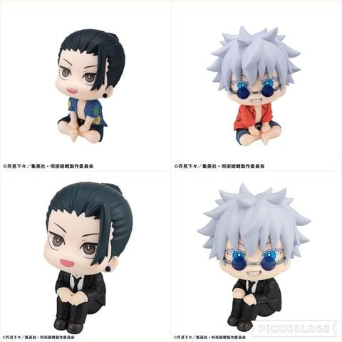 FULL BOX 12cm [ Hỏa tốc ][ Vũ Trí Ba ] Mô hình LOOKUP nhân vật Jujutsu no Kaisen Gojo, Geto áo vest