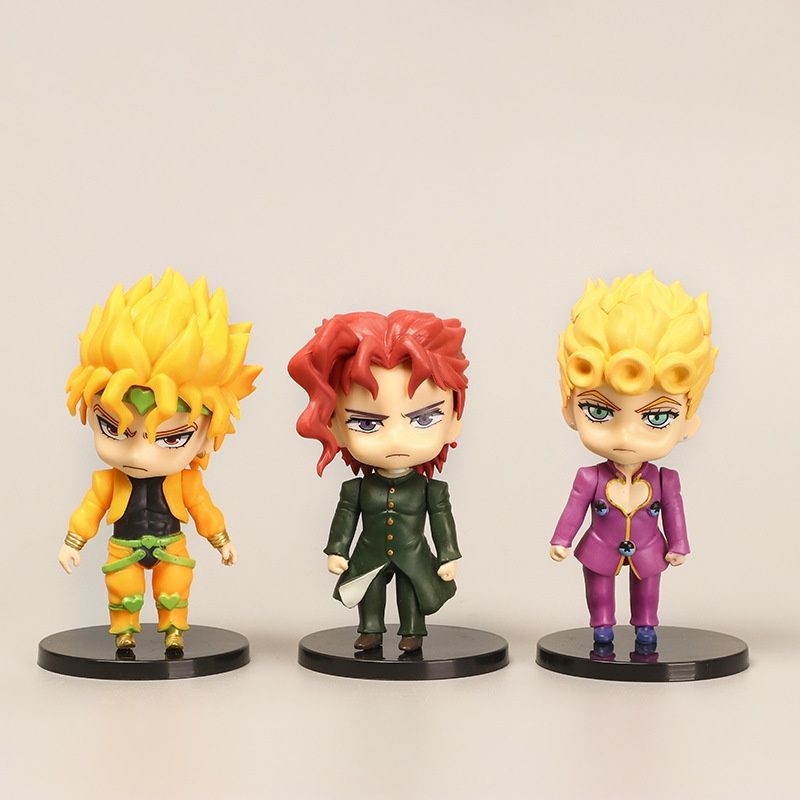 [ hỏa tốc hcm ][ Vũ Trí Ba ] Set 5 ảnh thẻ nhân phẩm Anime mô hình Jojo phần 5 ngẫu nhiên chibi xinh xắn
