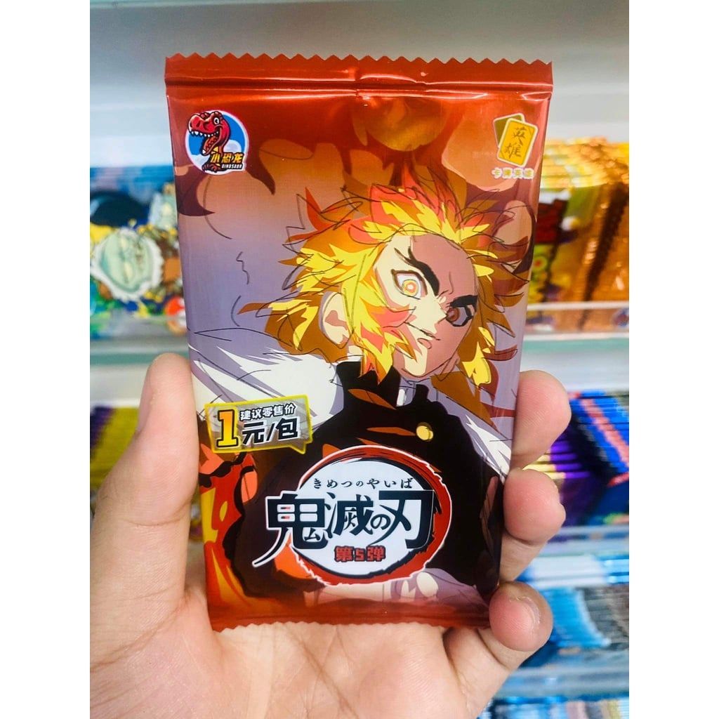[ hỏa tốc hcm ][ Vũ Trí Ba ] [Mua 5 tặng 1] Tổng hợp ảnh thẻ nhân phẩm Anime Kimetsu no Yaiba Thanh Gươm Diệt Quỷ