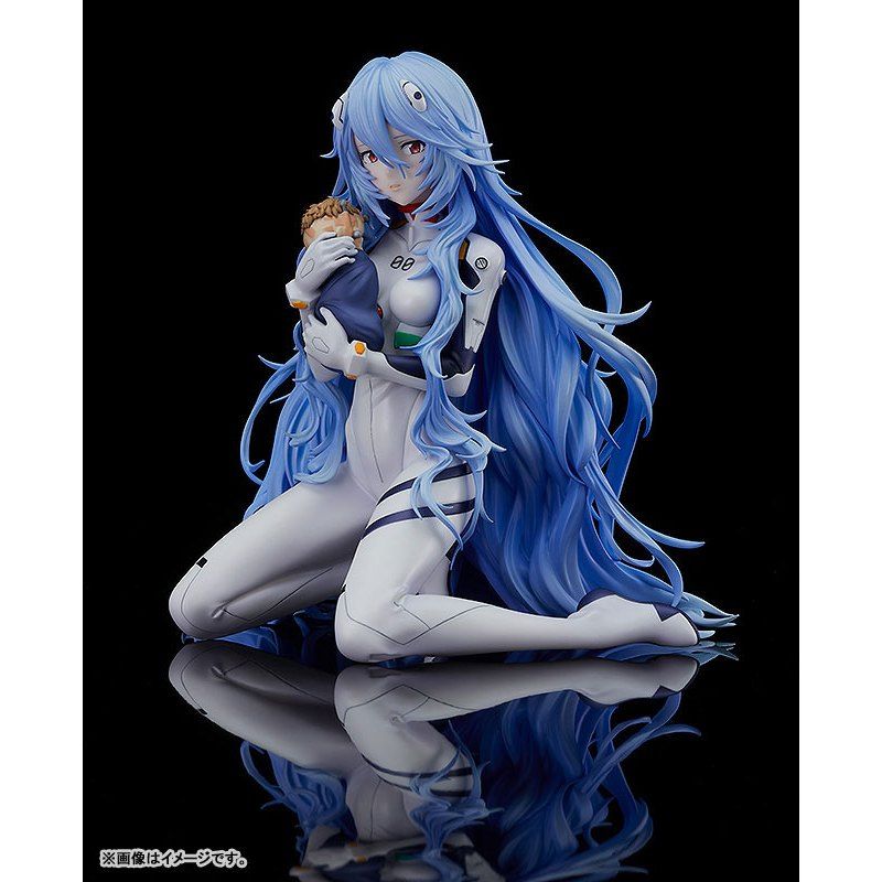 VIDEO FULLBOX 20CM [ hỏa tốc ][ Vũ Trí Ba ] Mô hình Rei Ayanami Rebuild of Evangelion Long Hair Ver.