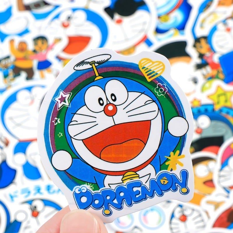 [ Hỏa tốc HCM ][ Vũ Trí Ba ] SET 50 STICKER DOREMON SIÊU CHẤT DÁN TRANG TRÍ
