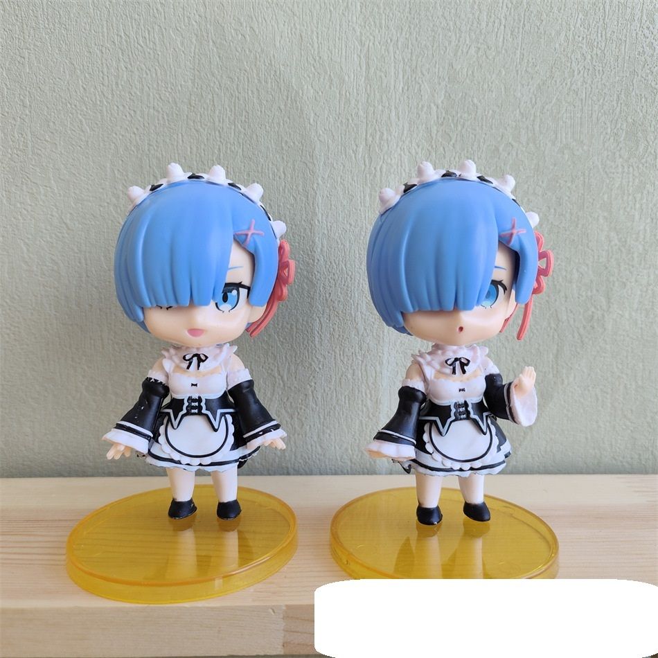MUA 5 TẶNG 1 CÓ VIDEO [ Hỏa tốc HCM ][ Vũ Trí Ba ] Mô hình nhân vật RE:ZERO bộ 6 nhân vật Rem chibi 10cm
