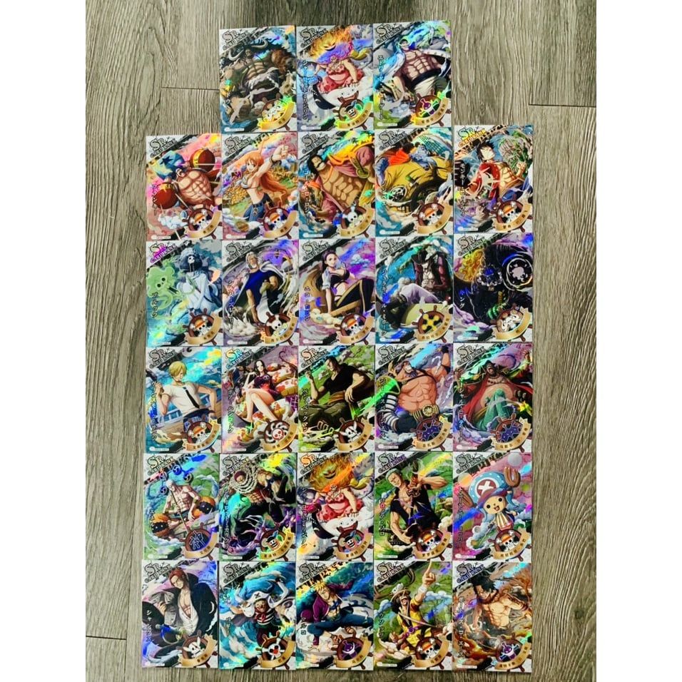 Thẻ lẻ đặc biệt One Piece Flim Red độ hiếm cao SP,SSP,LR,UR,thẻ kim loại,mạ vàng