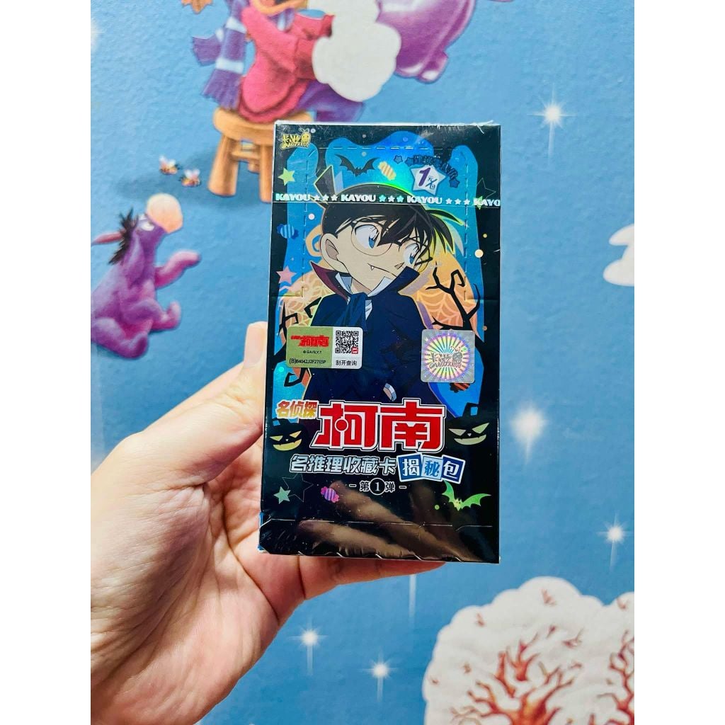 video >15 mẫu [ hỏa tốc ] Tổng Hợp hộp 36 gói Bài ảnh thẻ ngẫu nhiên Conan thám tử lừng danh