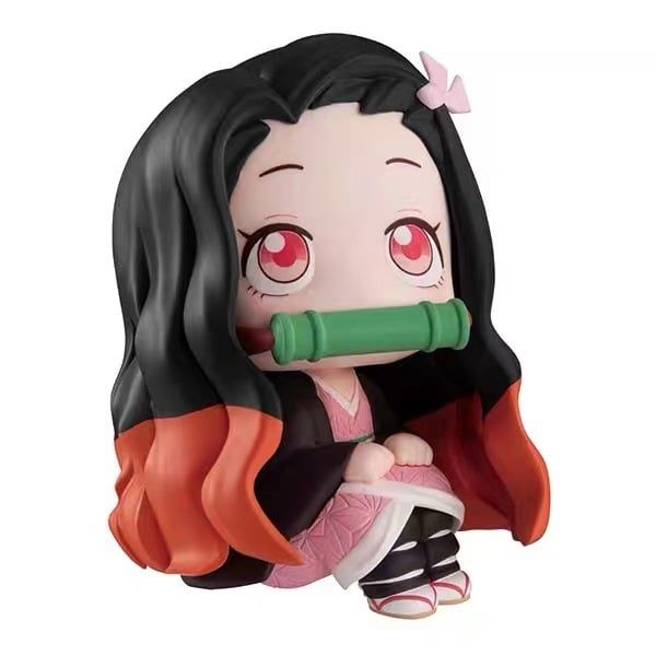 mua 5 tặng 1 [ hỏa tốc hcm ] Mô hình lookup Kimetsu No Yaiba figure Chibi Demon Slayer Tanjiro Nezuko inosuke rengoku