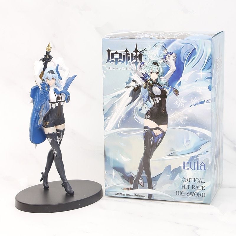 [ Vũ Trí Ba ] Mô hình nhân vật Klee 14cm eula qiqi - Genshin Impact anime waifu