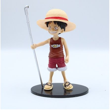 [ hỏa tốc hcm ][ Vũ Trí Ba ] Mô hình nhân vật Ace Sanji Sabo Zoro Luffy - One Piece