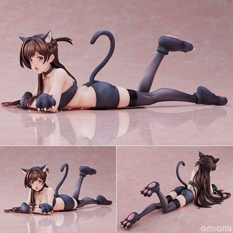 15cm [ hỏa tốc hcm ] Mô Hình Chizuru Mizuhara Cat Mèo Rent A Girlfriend Bạn Gái Thuê anime waifu