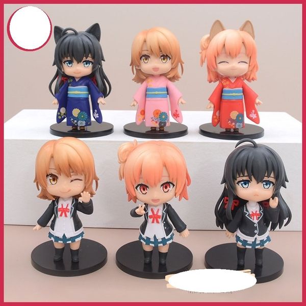 [ hỏa tốc hcm ][ Vũ Trí Ba ] Mô hình dễ thương Oregairu Iroha Isshiki Yukinoshita Yukino yui yuigahama 9cm