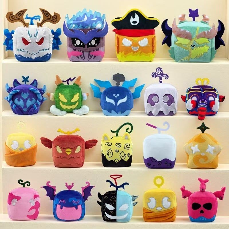 [ Hỏa tốc HCM ] Roblox Fruits Đồ Chơi Sang Trọng Blox Trái Cây Rồng Mammoth Fox Box Plushie Búp Bê Trái Cây Trò Chơi