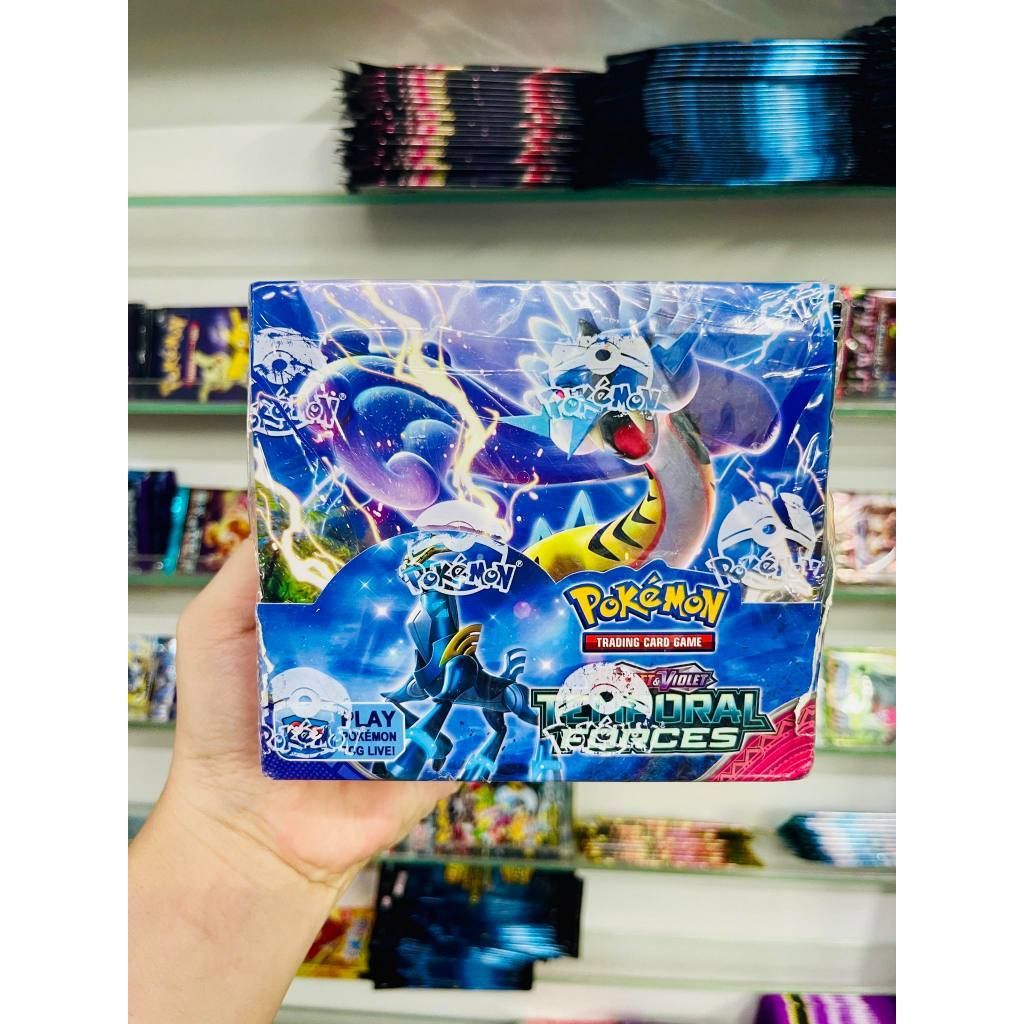 Tặng 10 THẺ NĂNG LƯỢNG [ hỏa tốc HCM ] Hộp 360 thẻ Pokemon Temporal Forces Cao Cấp Siêu Đẹp