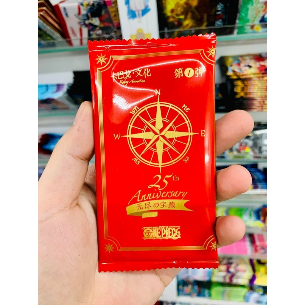 [ Vũ Trí Ba ] Pack đặc biệt 1 thẻ nhân phẩm Anime One Piece ngẫu nhiên chibi xinh xắn