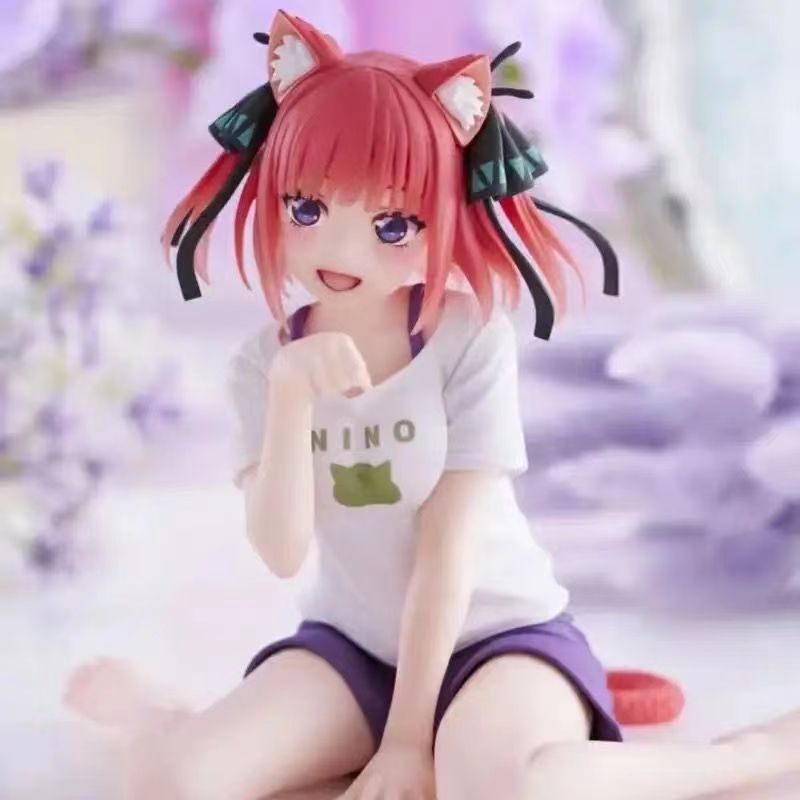 15cm [ hỏa tốc hcm ] Mô hình Nhà Có 5 Nàng Dâu anime waifu nakano itsuki miku nino mèo anime waifu