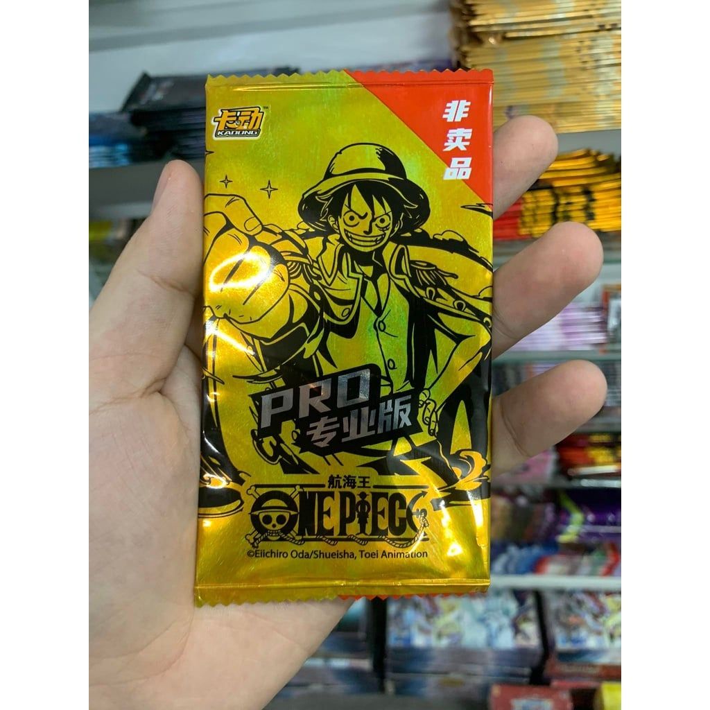 [ Vũ Trí Ba ] Pack đặc biệt 1 thẻ nhân phẩm Anime One Piece ngẫu nhiên chibi xinh xắn