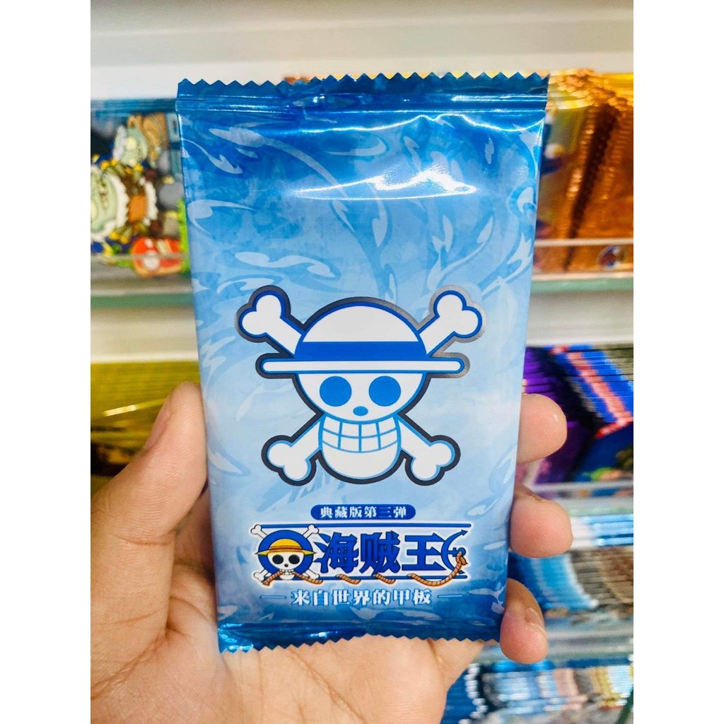 [ hỏa tốc hcm ][ Vũ Trí Ba ] [Mua 5 tặng 1] Tổng hợp Set 5 ảnh thẻ nhân phẩm Anime One Piece ngẫu nhiên chibi xinh xắn