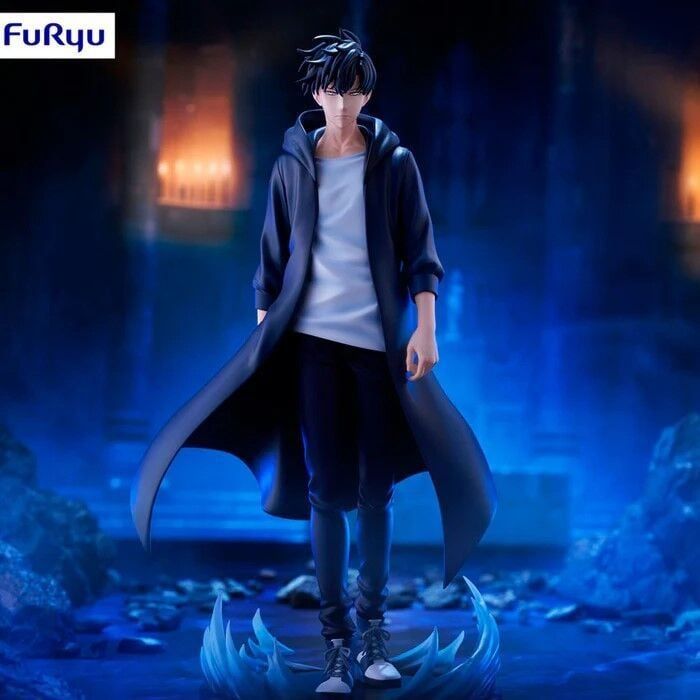 18cm [ hỏa tốc hcm ][ Vũ Trí Ba ] Mô hình nhân vật Solo Leveling - Sung Jin woo Aura Farming