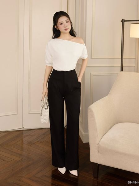  Áo kiểu dạo phố thun tay cánh dơi A4445N 