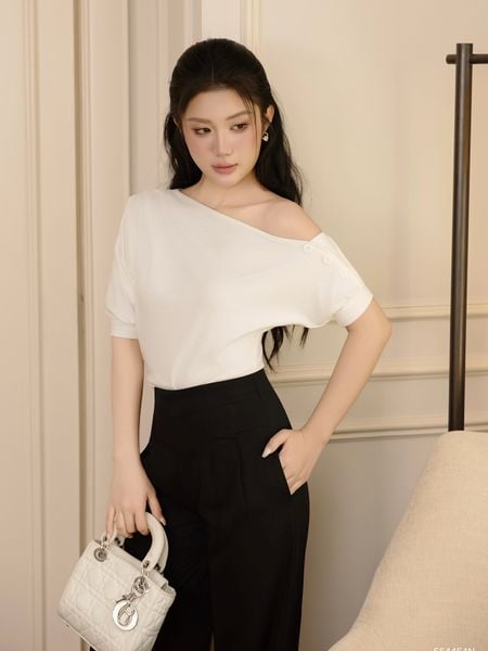  Áo kiểu dạo phố thun tay cánh dơi A4445N 