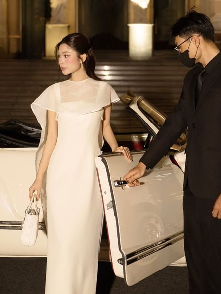  Đầm 2 dây tiệc dài dáng suông DAC02A 