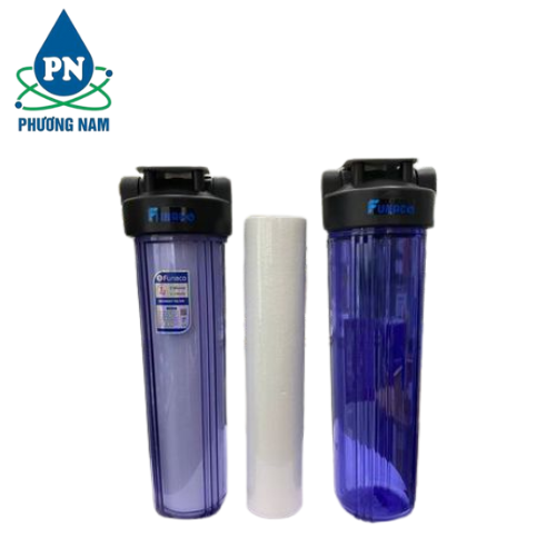 Cốc Lọc Thô Funaco 20inch Biglue Trong