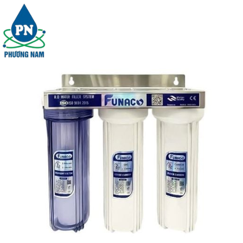 Bộ Lọc Thô 3 cấp 10inch FUNACO