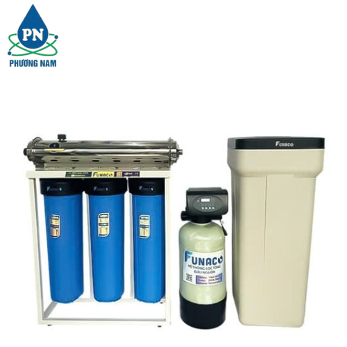 Lọc Tổng Làm Mềm Nước 3 Cấp Funaco 6FNC-3000UF