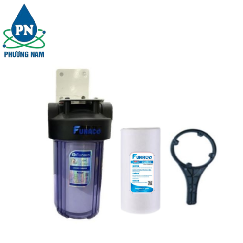 Cốc Lọc Thô Funaco 10inch Biglue Trong