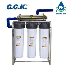 Bộ Lọc Tổng 3 Cấp CCK Đài Loan + UF 1000L