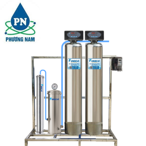 Bộ Lọc Tổng Funaco Inox FN1054-2 - Van Tự Động