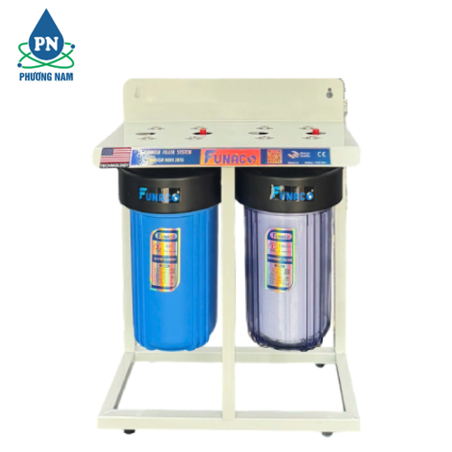 Lọc Tổng 2 Cấp Biglue 10inch Funaco Kèm Khung