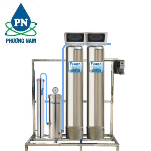 Bộ Lọc Tổng Funaco Inox FN848-2 - Van Tự Động