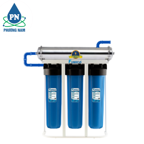 Lọc Nước Đầu Nguồn 3 Cấp Biglue UF- 3000L/h Funaco
