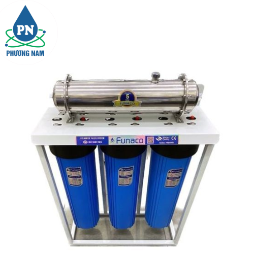 Lọc Nước Đầu Nguồn 3 Cấp Biglue UF-1000L/h Funaco