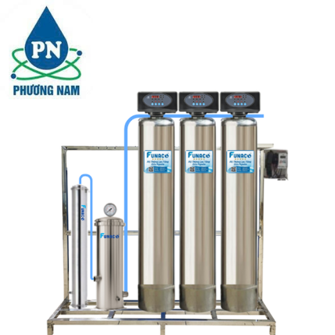 Bộ Lọc Tổng Funaco Inox FN848-3 - Van Tự Động