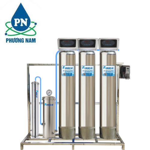 Bộ Lọc Tổng Funaco Inox FN848-3 - Van Tự Động