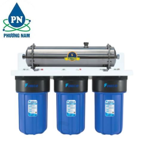 Lọc Nước Đầu Nguồn 3 Cấp Biglue 10inch UF-3000L Funaco