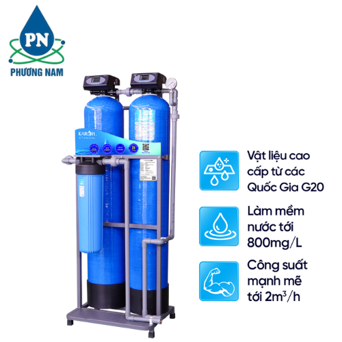 Máy Lọc Nước Tổng Đầu Nguồn Karofi KTF - 222C