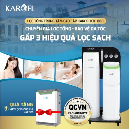 Hệ thống Lọc Tổng Karofi KTF-888
