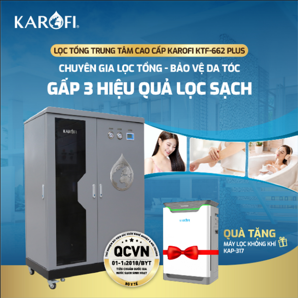 Hệ thống Lọc Tổng Karofi KTF-662 PLUS