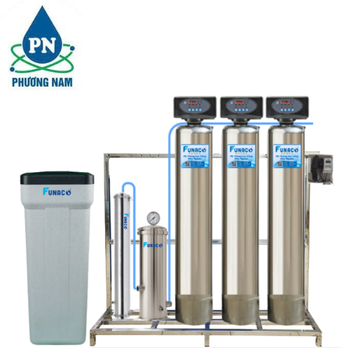Bộ Lọc Làm Mềm Nước Funaco Inox FN1665-3