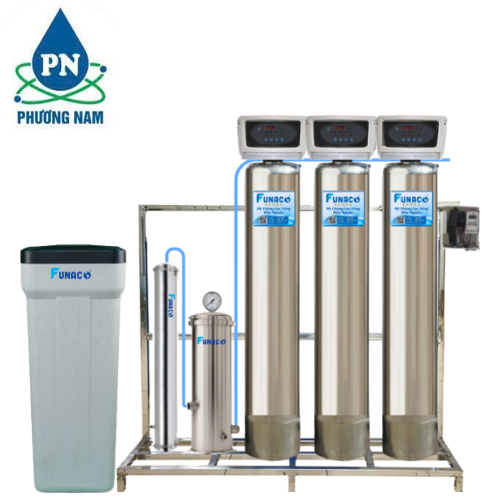 Bộ Lọc Làm Mềm Nước Funaco Inox FN1665-3