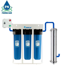 Lọc Nước Đầu Nguồn 3 Cấp Biglue UF- 3000L/h VTĐ Funaco