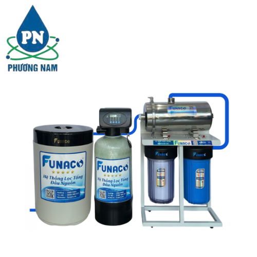 Lọc Mềm Nước Funaco 2 Cấp Biglue 10inch UF-3000L/H
