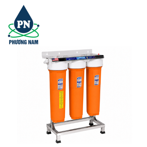 Bộ Lọc Tổng 3 Cấp Biglue 20inch Fluxtek Đài Loan