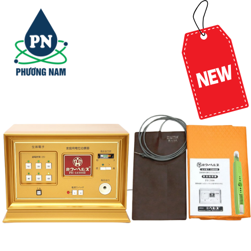 Máy Xung Điện Trị Liệu Nhật Bản PH-14000 NEW - Thảm Ngắn
