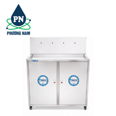 Vỏ Tủ CN Funaco 50L Mặt Hõm - Mặt Đựng Inox - 4 Vòi (Chưa Kèm Vòi)
