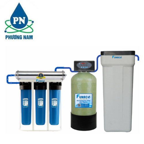 Lọc Tổng Làm Mềm Nước 3 Cấp Funaco 6FNC-3000UF