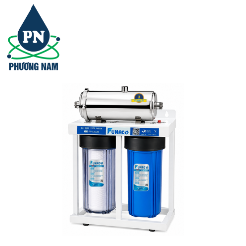 Lọc Nước Đầu Nguồn Funaco 2 Cấp Biglue 10inch UF-1000L/H (Khung)