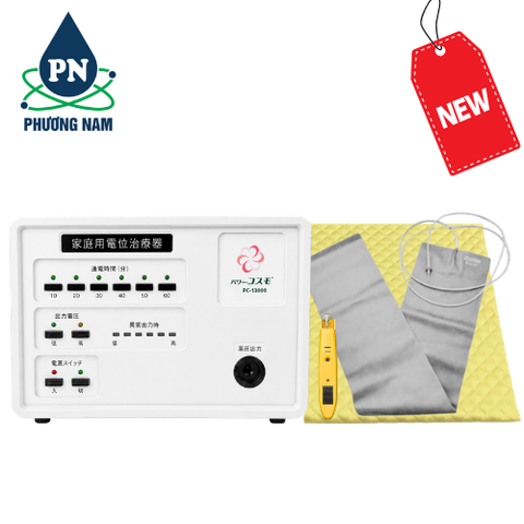 Máy Xung Điện Trị Liệu Nhật Bản PC-13000 (White) New - Thảm Dài