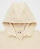  10.08.24 - VTG SWEAT HALF ZIP PULLOVER HOODIE - UNIQLO U 